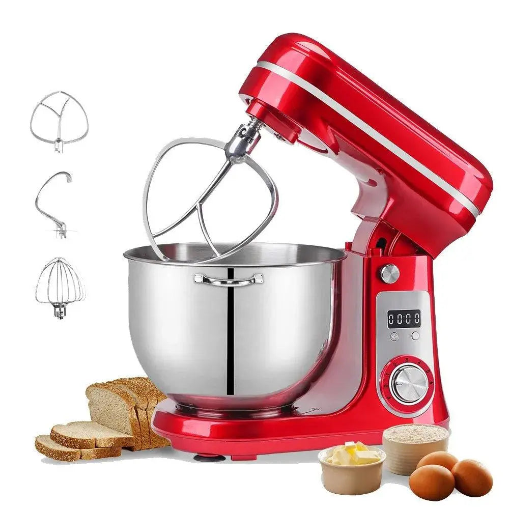 BioloMix Food Stand Mixer - BioloMix Stand Mixer | 1200W, 6-Speed, Quiet Motor with multiple attachments, perfect for bread, cakes, and pastries.