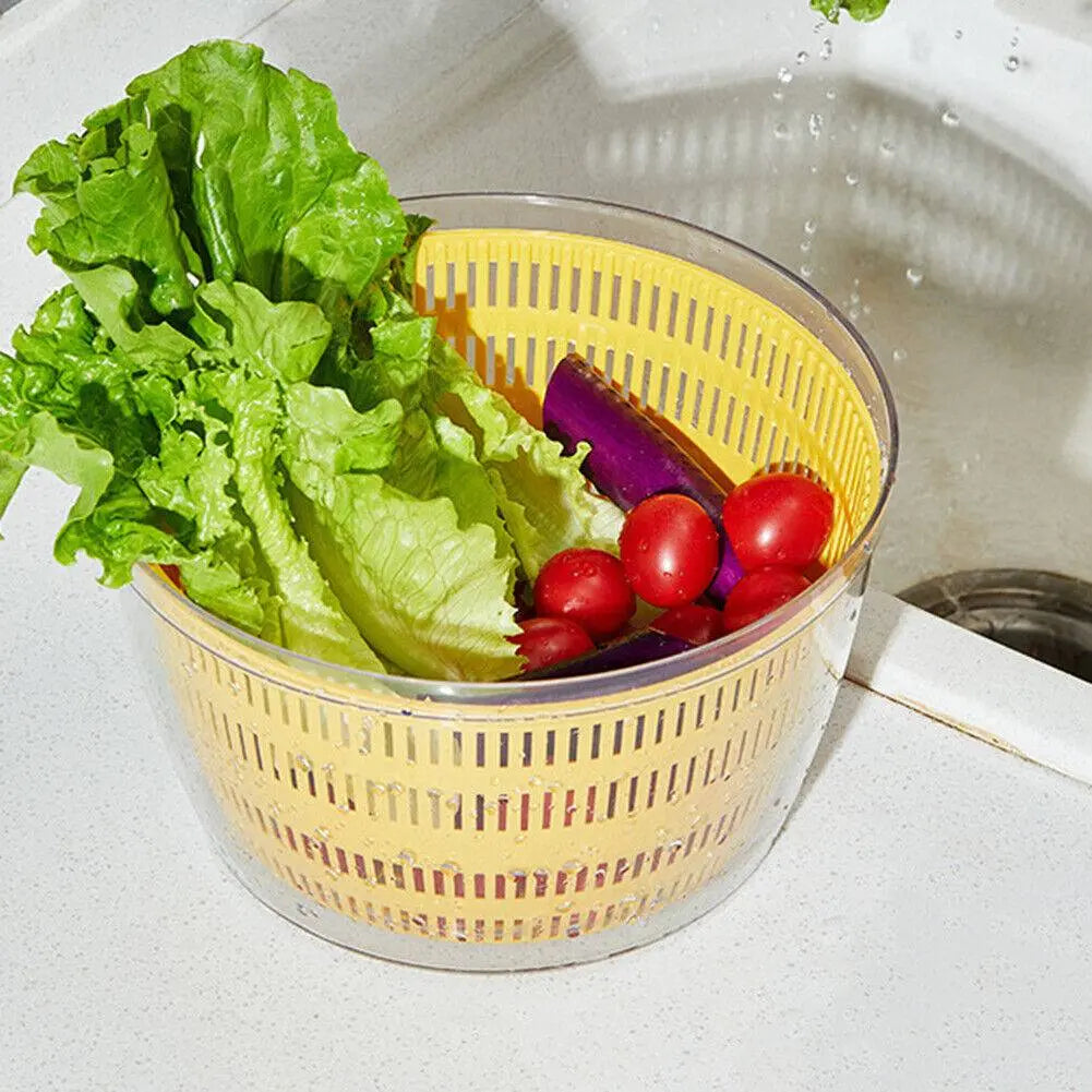 Electric Vegetable Salad Spinner - ChaCha Kitchen-