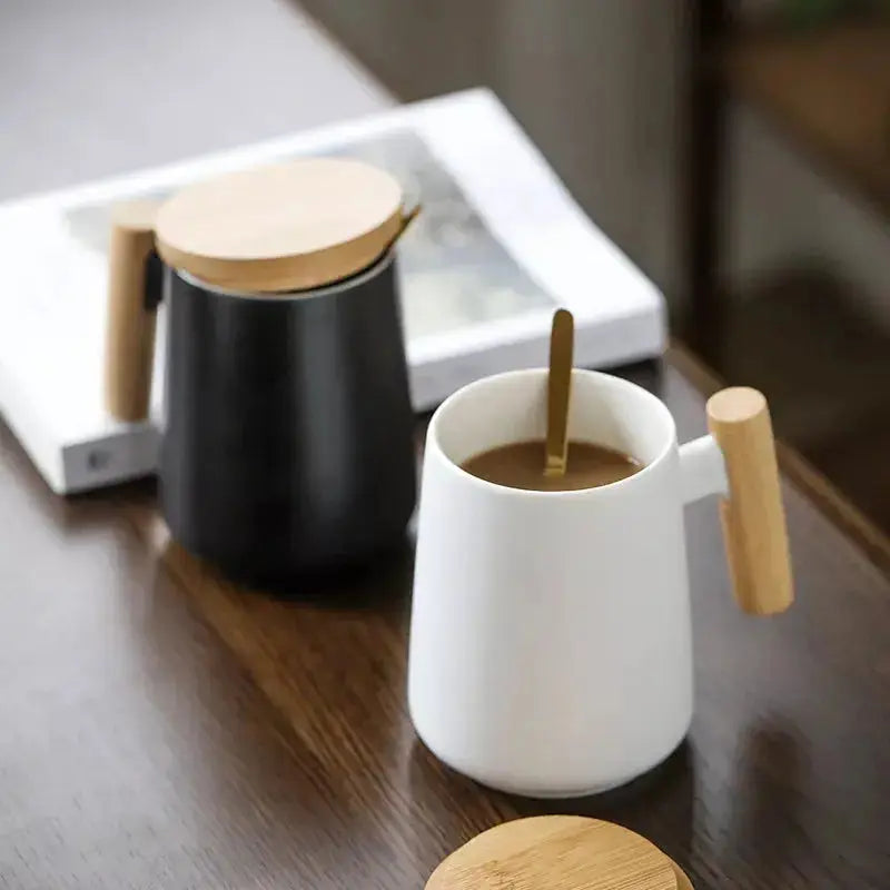 Nordic Design Ceramic Coffee Mug - ChaCha Kitchen-