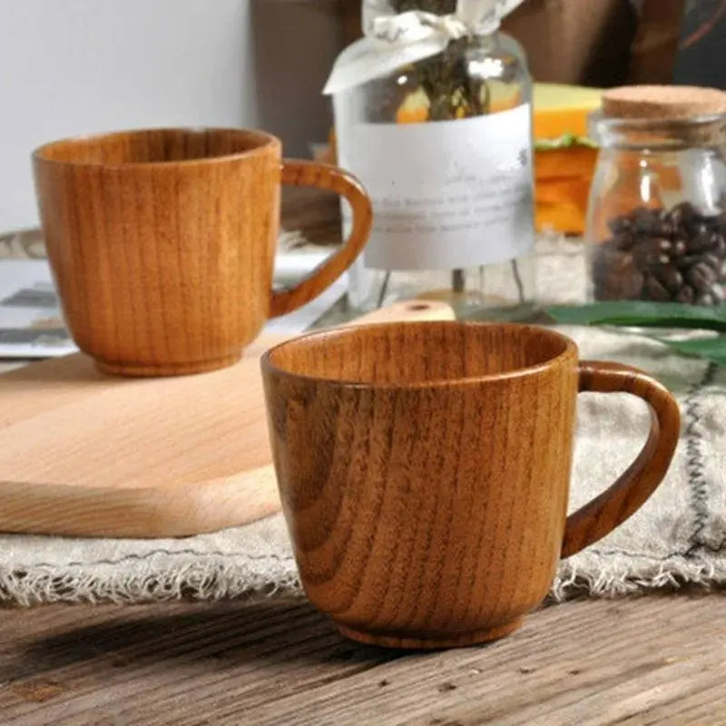 Handmade Wooden Drinking Cup - ChaCha Kitchen-