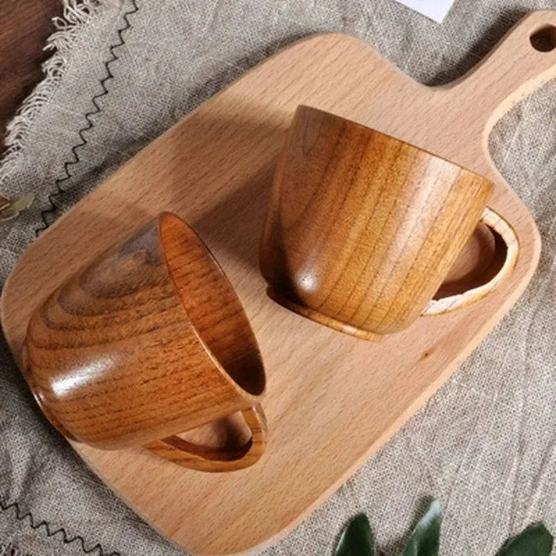 Handmade Wooden Drinking Cup - ChaCha Kitchen-