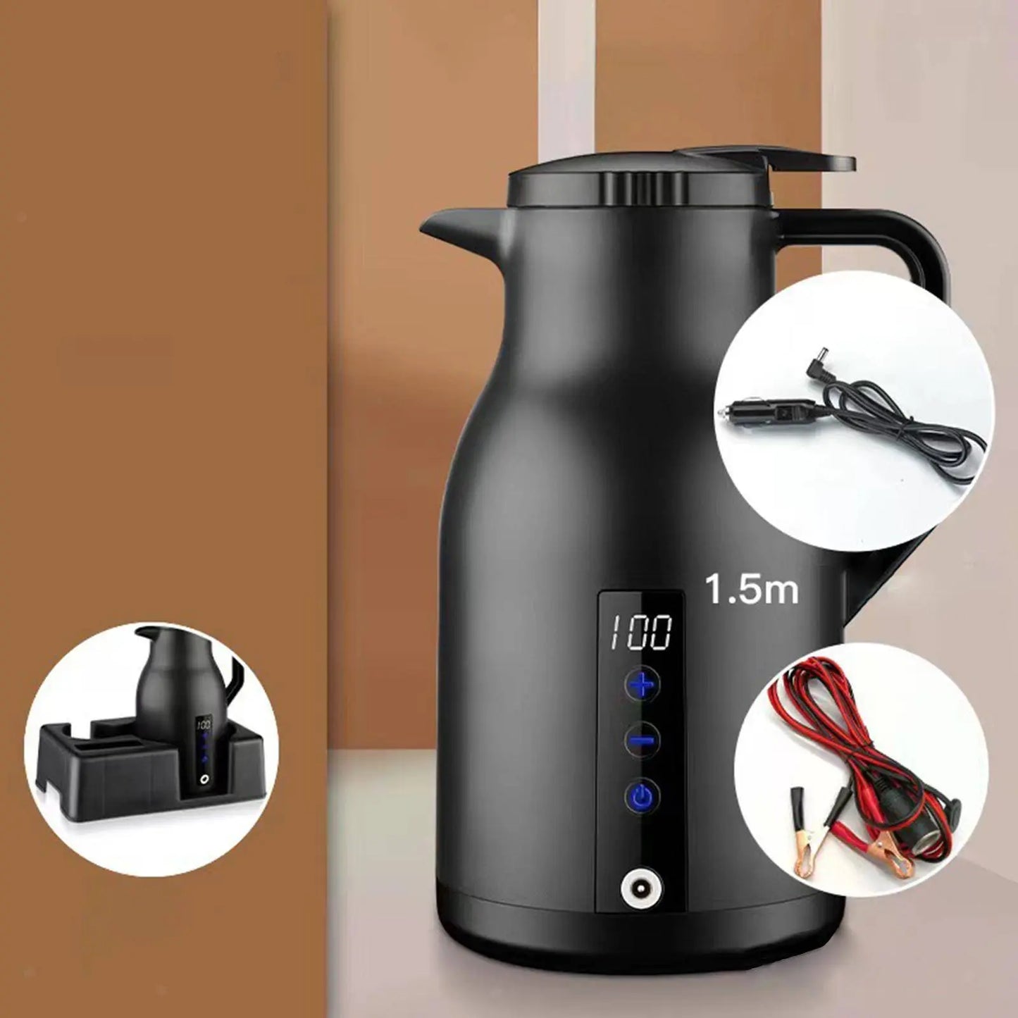 Digital Display Electric Kettle - ChaCha Kitchen-