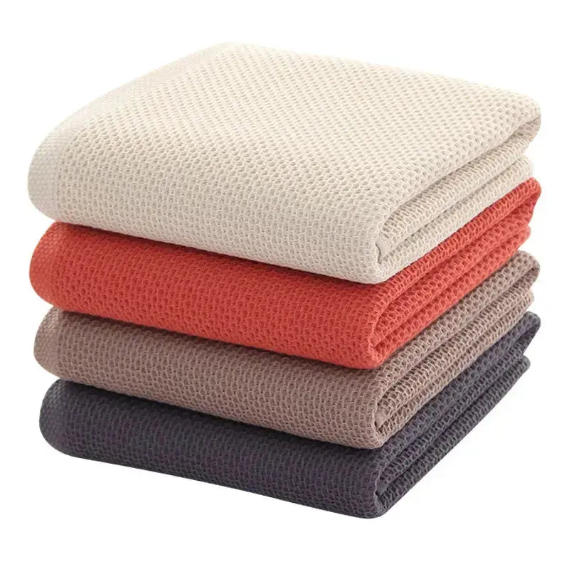 Honeycomb Cotton Towel - ChaCha Kitchen-