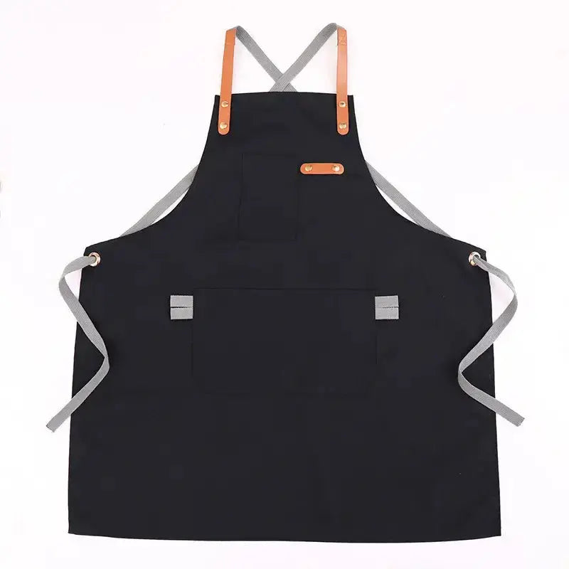 Korean Style Canvas Work Apron - ChaCha Kitchen-