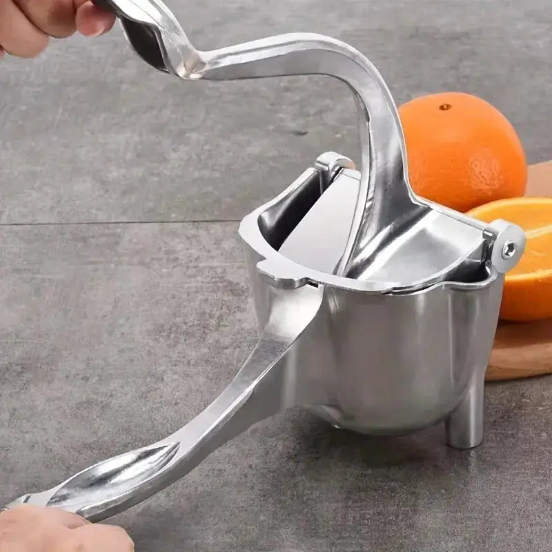 Durable Stainless Steel Manual Juicer - ChaCha Kitchen-