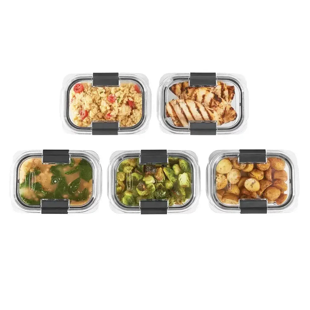 5 Pack Leak-Proof Food Storage Containers - ChaCha Kitchen-