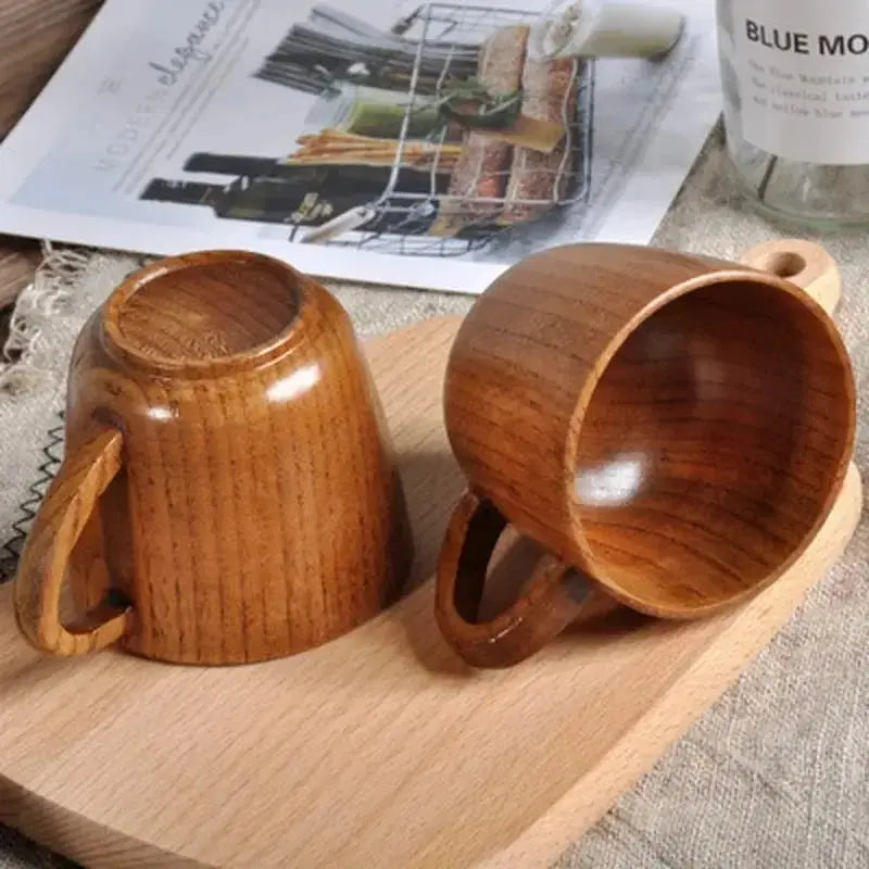 Handmade Wooden Drinking Cup - ChaCha Kitchen-