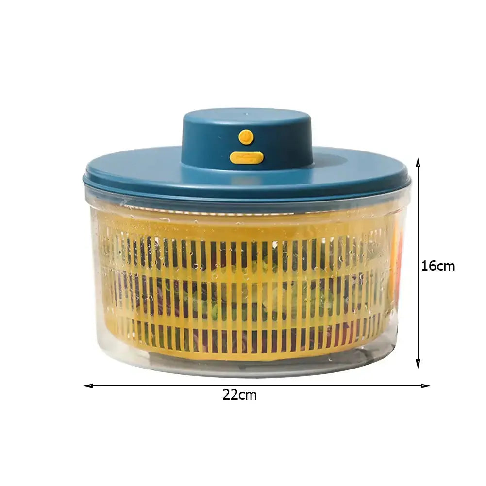Electric Vegetable Salad Spinner - ChaCha Kitchen-