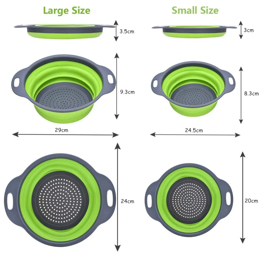 Round Folding Colander