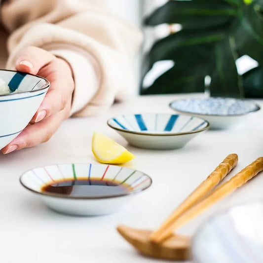 Japanese Style Ceramic Dessert Sauce Dish