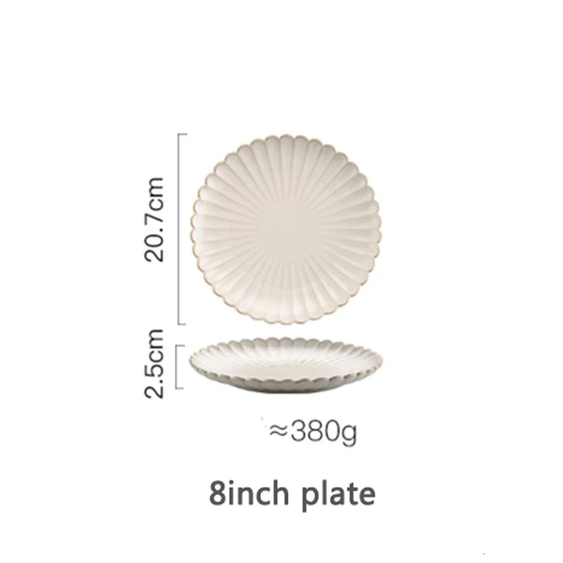 White Ceramic Tableware