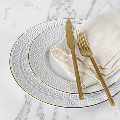 Sofia Vergara's 12-Piece White Stoneware Set