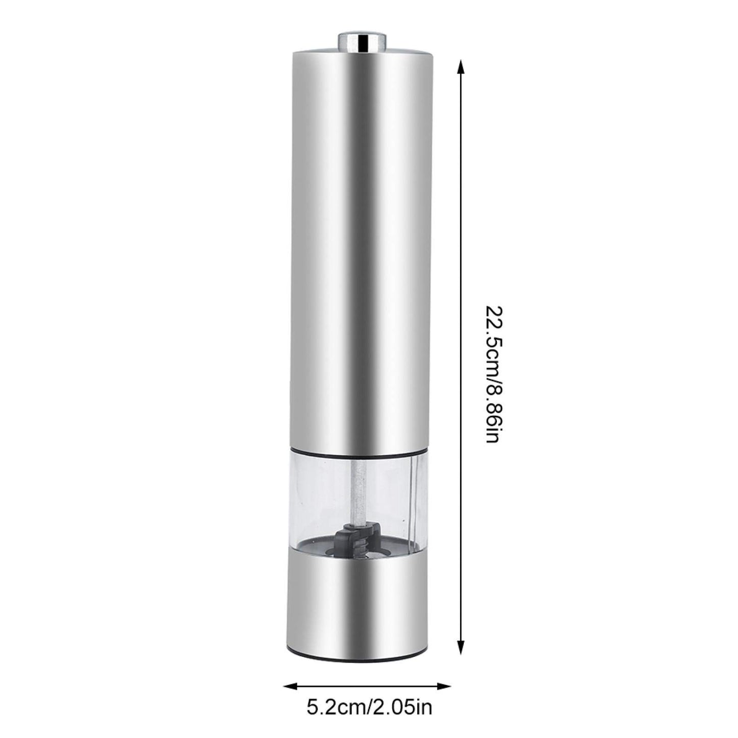 Electric Stainless Steel Pepper Salt Grinder