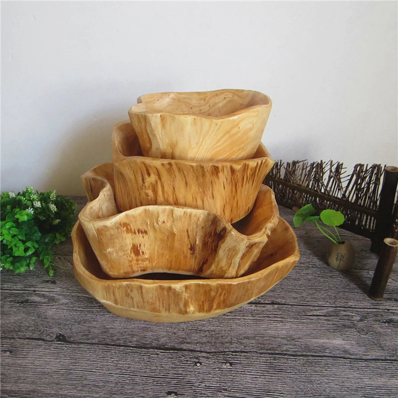 Wooden Snack Bowl