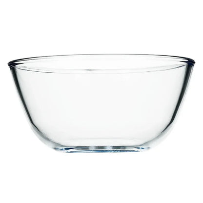 Transparent Glass Salad Bowl