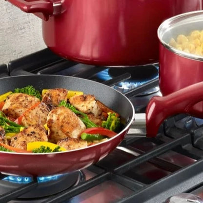 Easy Care 12 Pieces Non-Stick Cookware Set