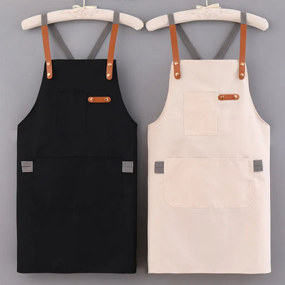 Korean Style  Canvas Work Apron