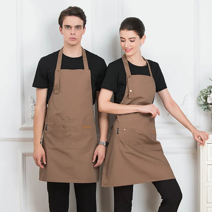 Neutral Colored Polyester Apron