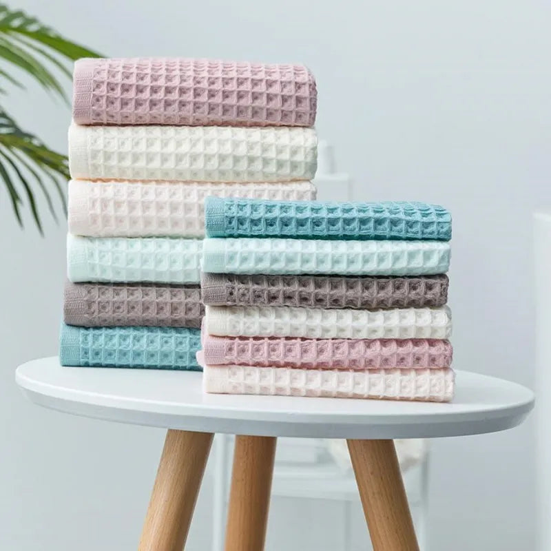 High-Quality Pastel Colored Cotton Hand Towels