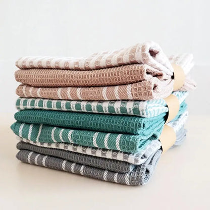 3-Piece Multiple Designs Cotton Towel Set