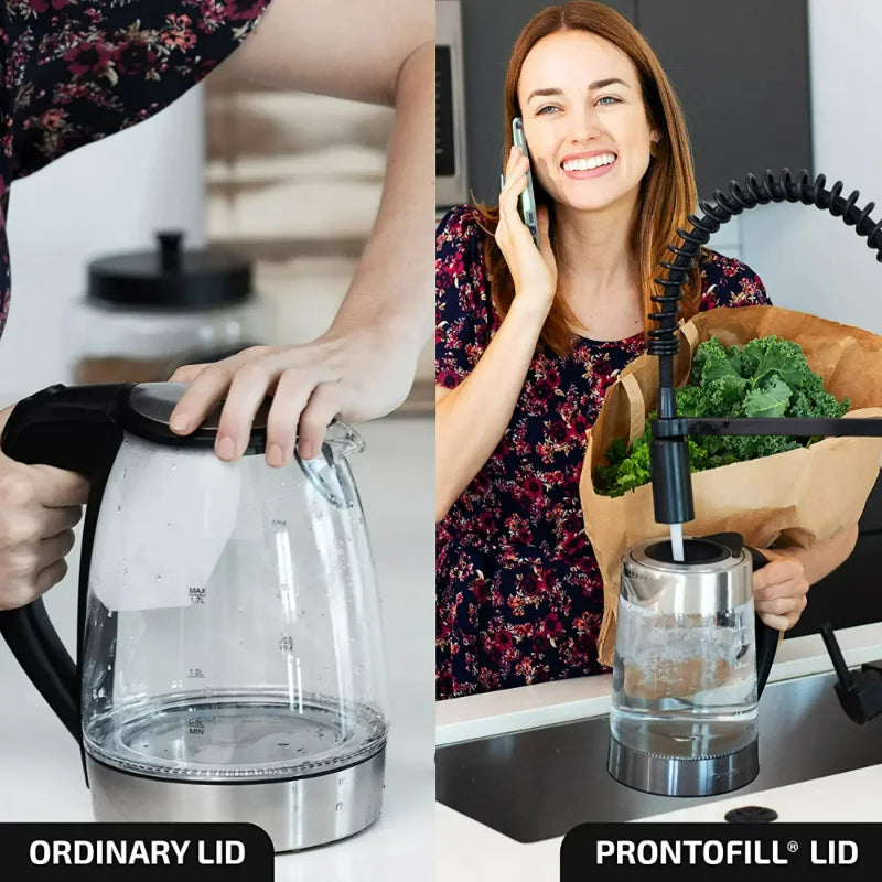 Electric Stainless Steel Glass Kettle