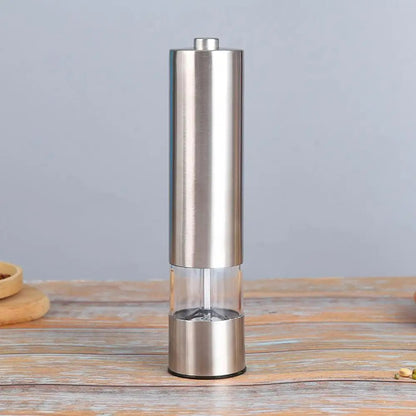 Electric Stainless Steel Pepper Salt Grinder