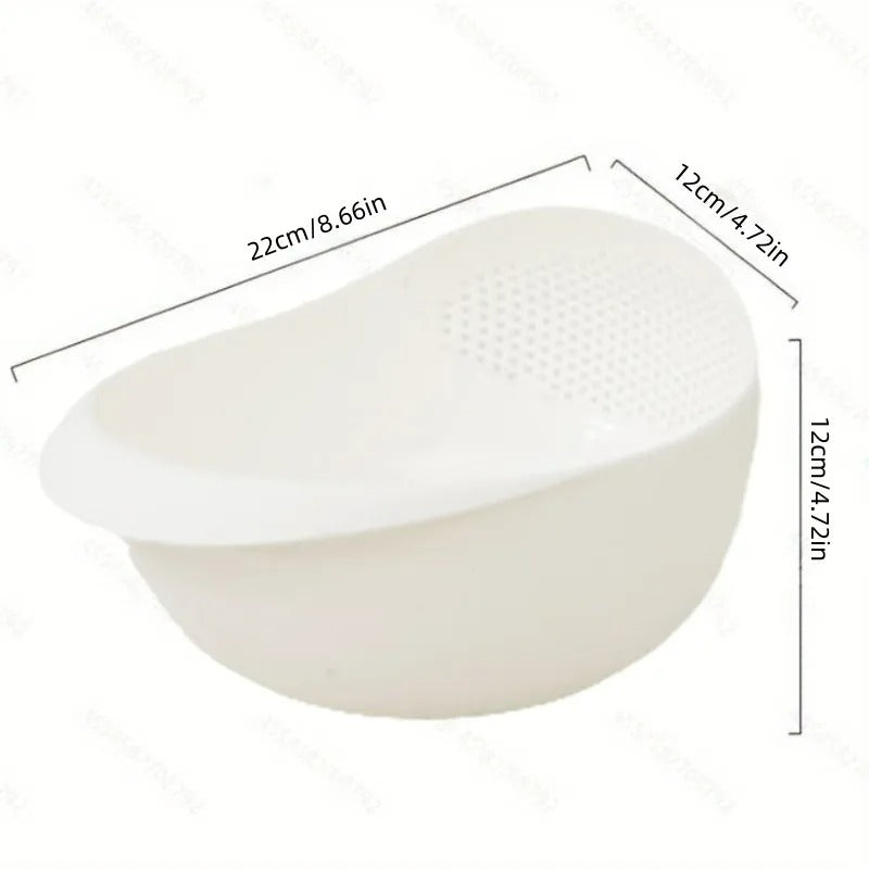 Silicone Colander Rice Bowl