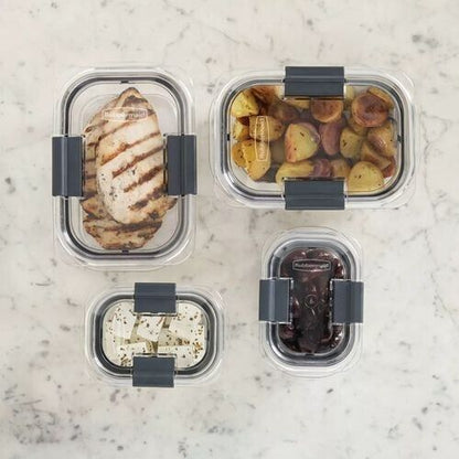 5 Pack Leak-Proof Food Storage Containers